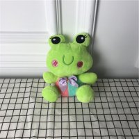 绿色青蛙公仔	PP棉 抱枕毛绒玩具送女友生儿童婚庆礼物