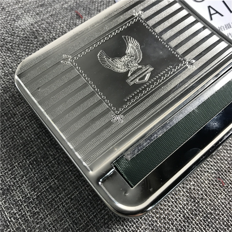 银色	创意超薄香烟盒香烟夹便携男士香烟盒4