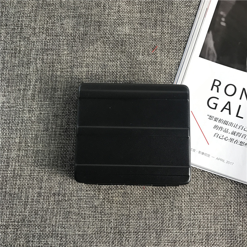 黑色	创意超薄香烟盒香烟夹便携男士香烟盒3