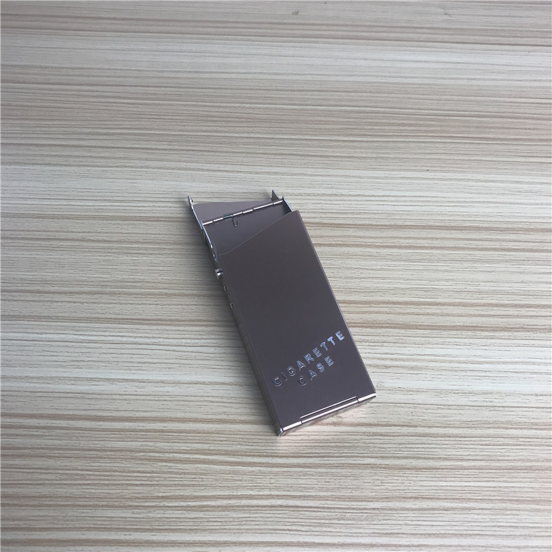 粉色	创意超薄香烟盒香烟夹便携男士香烟盒4