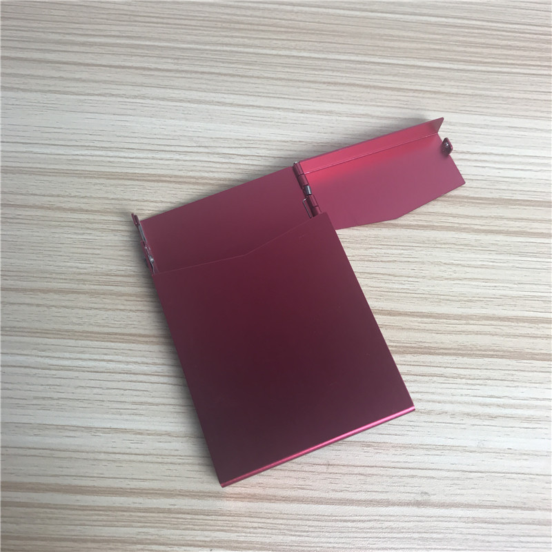 红色	创意超薄香烟盒香烟夹便携男士香烟盒3