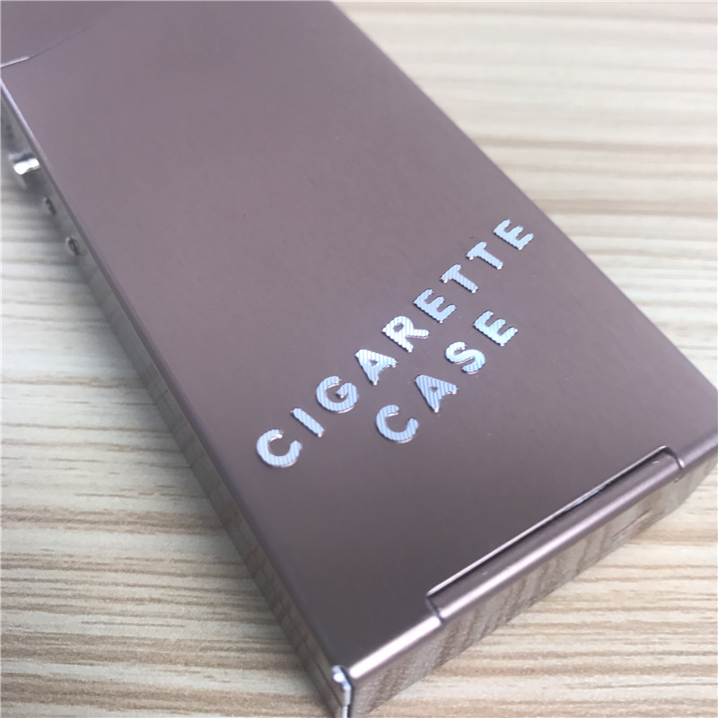 粉色	创意超薄香烟盒香烟夹便携男士香烟盒5