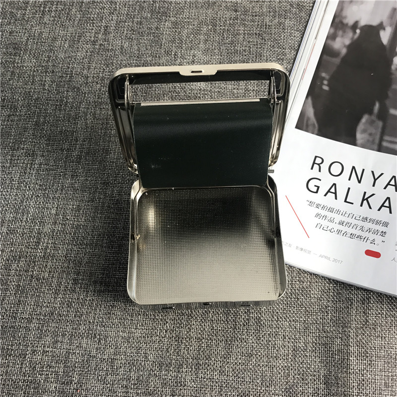 银色	创意超薄香烟盒香烟夹便携男士香烟盒4