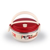 正品SP-E405 史努比快乐时光单层不锈钢餐盒