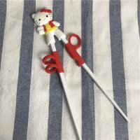 凯蒂猫硅胶儿童辅助练习筷子