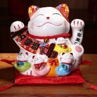 14寸钱罐招财猫