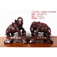 富贵临门吉祥来财风水摆件家居饰品精品摆件