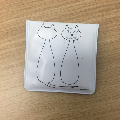 白色小猫 时尚便携式烟灰袋创意环保个性烟灰袋3