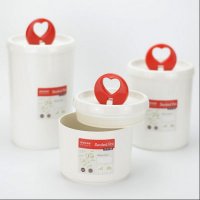 雅奇 大号圆形 奶粉密封罐 茶叶食品保鲜储物罐防潮奶粉盒 大容量奶粉罐子
