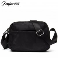 丹爵(DANJUE)新款男包时尚潮流迷彩布单肩包 横款男士斜挎包小背包 D8090-2