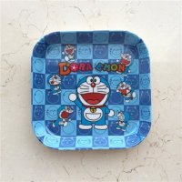 原料树脂耐热高温正方形可爱卡通餐盘