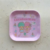 原料树脂耐热高温正方形可爱卡通餐盘