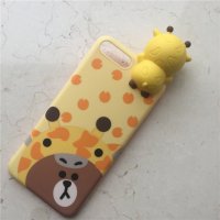 日韩可爱立体趴趴硅胶套苹果全包防摔软壳保护套潮