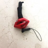 立体可爱卡通红唇造型挂绳通用手机绳