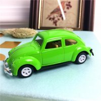 模型车 绿色模型桥车玩具车