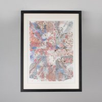 现代简约挂画	画芯+实木（不含税）
