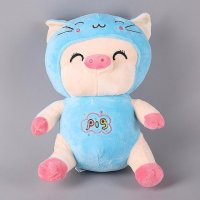 3号三色猪 超柔 抱枕毛绒玩具送女友生儿童婚庆礼物