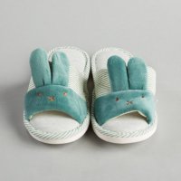 兔子拖鞋	橡胶,布