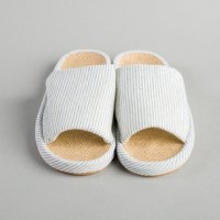 日式条纹拖鞋	橡胶,布