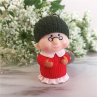 时尚创意可爱卡通立体造型情侣钥匙扣小挂件钥匙圈