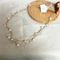 女款百搭时尚毛衣链创意项链潮流搭配饰品