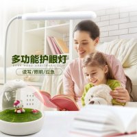 新款卡通萌猫氛围台灯 LED护眼台灯 创意炫彩小夜灯 触摸台灯