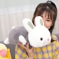 双插手毛绒玩具卡通充电热水袋 安全防爆自动断电