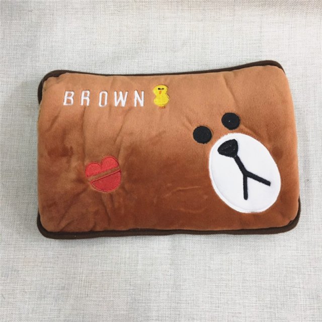 卡通可爱暖手宝已注水充电热水袋