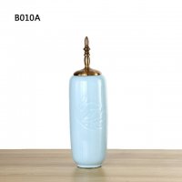 蓝荷花陶瓷大（尖）B010A