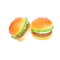 批发仿真汉堡包 创意食物模型Apple-126