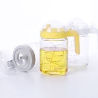 七丁乐玻璃油壶厂家家庭厨房油壶550ml玻璃控油壶礼品可定制LOGO
