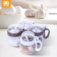 七丁乐调味罐四件套创意厨房四件套礼品批发定制加印LOGO广告促销
