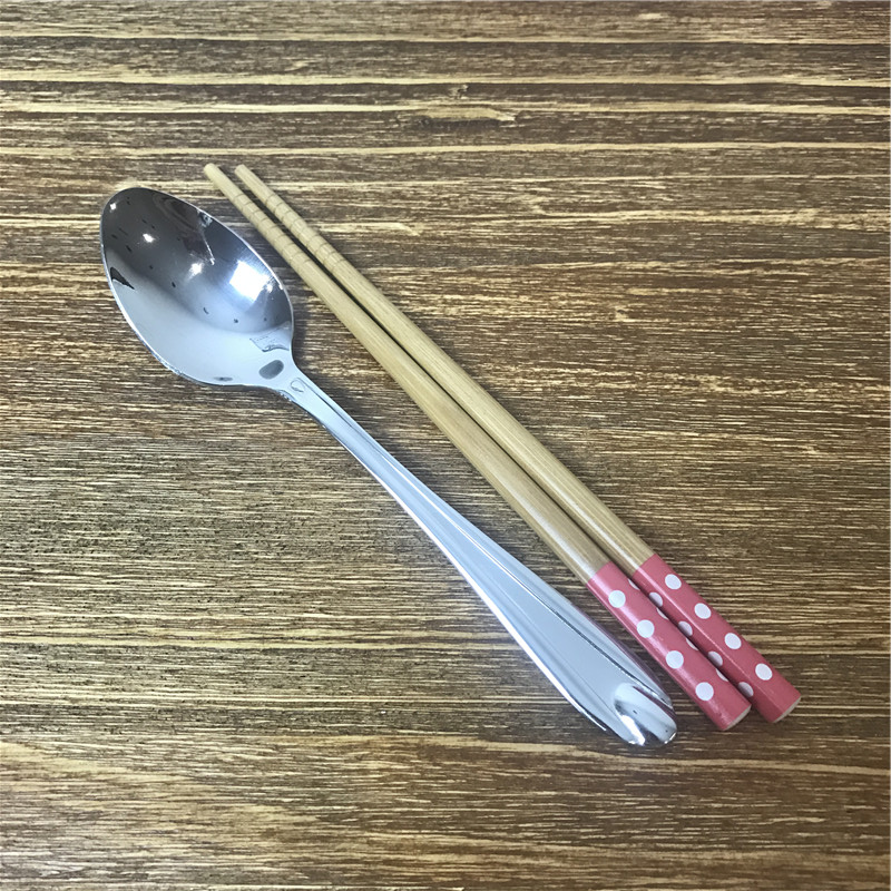 便携餐具套装不锈钢勺子筷子2