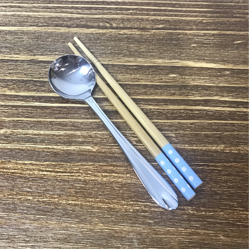 便携餐具套装不锈钢勺子筷子2
