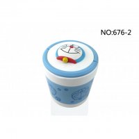 卡通可爱保温饭盒304不锈钢双层子母保温桶便当盒圆形学生带饭便当