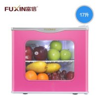 富信BC-17S（玻璃门）17L家用迷你宿舍酒店客房单门小冰箱留样柜