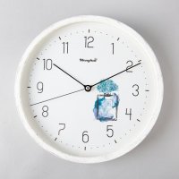 仿白木纹 ABS 田园创意座钟台钟 LE1212