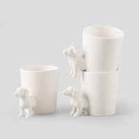 小动物装饰陶瓷杯三件套（不含税）