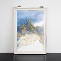 哑光琉璃彩画高山流水（不含税）