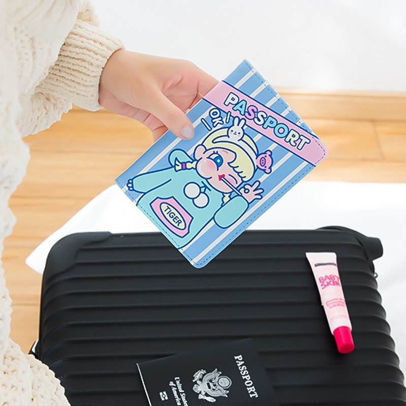 韩版护照夹证件套钱夹护照保护套