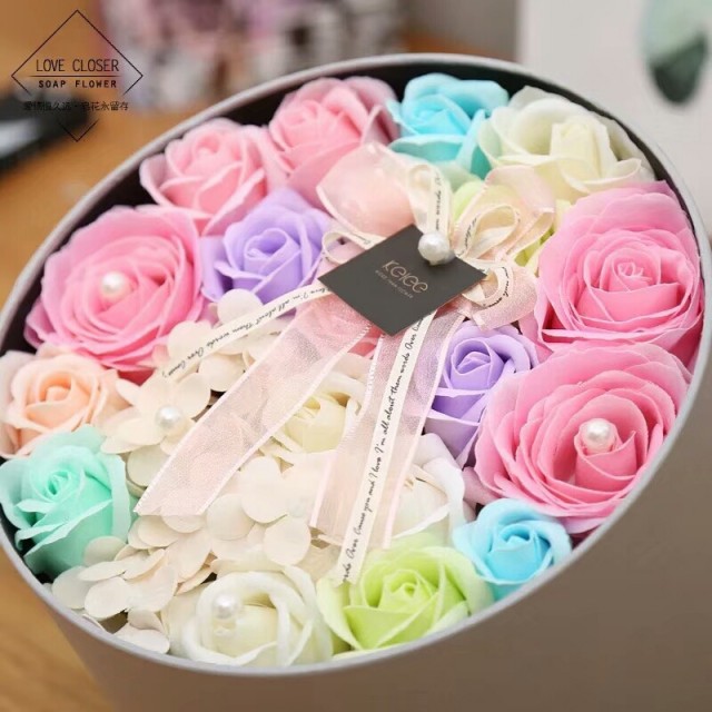 永生花 香皂花礼品盒