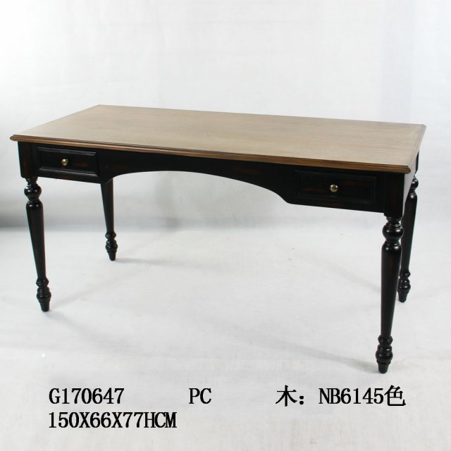 复古实木书桌