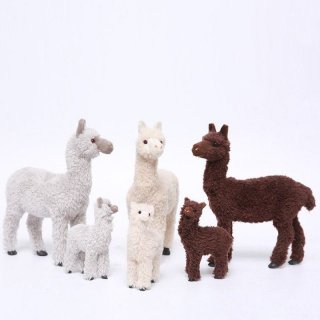 可爱仿真动物仿真羊驼 cute simulation animal alpaca