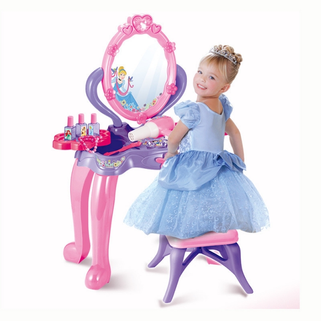 公主梦幻梳妆台儿童仿真梳妆台女生过家家玩具