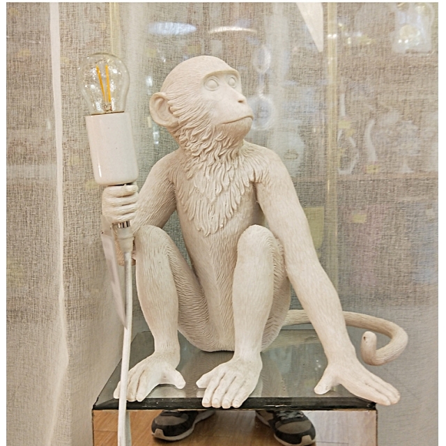 菱源灯饰创意个性艺术样板间儿童房走廊餐厅橱窗活泼动物猴子吊灯