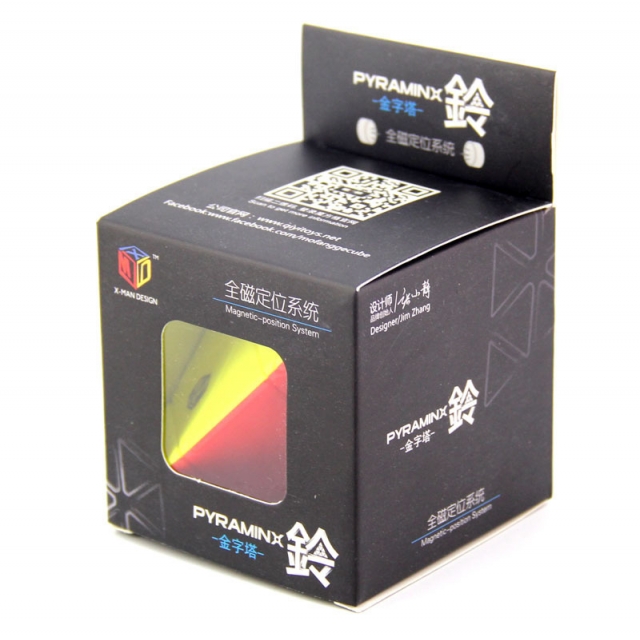 魔方格XManDesign磁力鈴塔三阶金字塔 3阶异形魔方科教玩具
