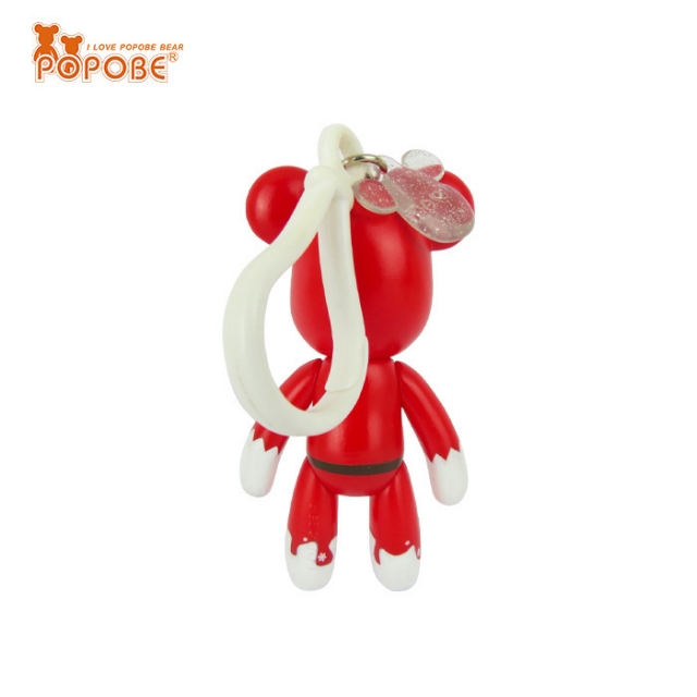 POPOBE正版暴力熊 3寸钥匙扣 星战-圣诞版 PVC 圣诞节 Christmas