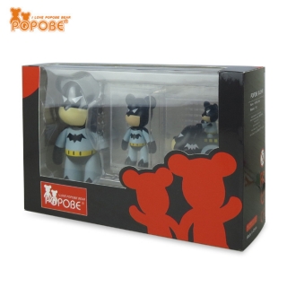 POPOBE正版暴力熊 3款混装 情侣 超值 随意 组合 创意 礼品 摆件