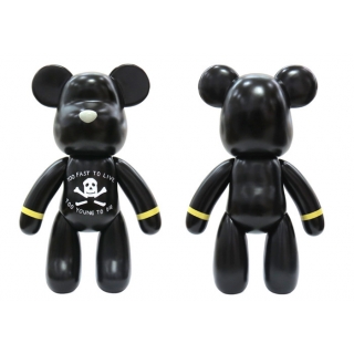 POPOBE正版暴力熊 20寸熊 I2 DIY订做 摆件 手绘 Q版 装饰 潮牌