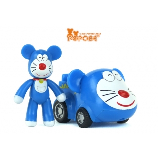 POPOBE正版暴力熊 2寸车盒 叮当 卡通 Q版 摆件 动漫 抓抓机 装饰